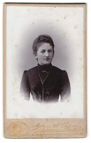 Fotografie Atelier Ad. Zinne, Bremen, Am Wall 160, Porträt einer Dame
