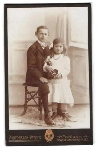 Fotografie Atelier, Potsdam, Brandenburgerstr. 30, Geschwister im Studio