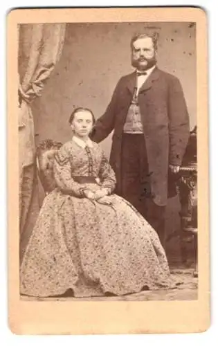 Fotografie E. Rose, Voigtstieg bei Wernigerode, Paarporträt