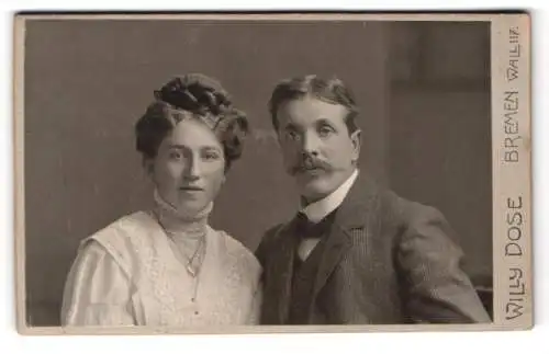 Fotografie Willy Dose, Bremen, Wall 117, Porträt eines Paares