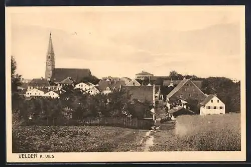 AK Velden, Blick auf den Ort