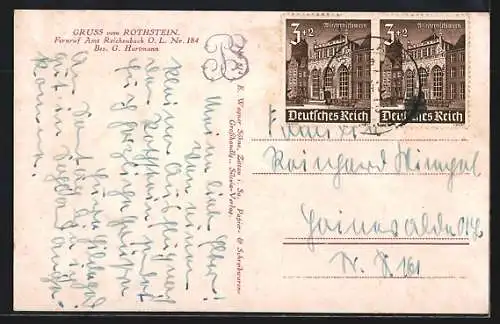 AK Sohland / R., Der Rothstein, Bes. G. Hartmann