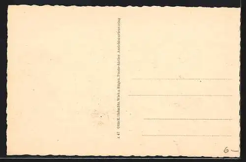 AK Wiek, Blick zur Kirche