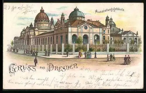 Lithographie Dresden, Ausstellungsgebäude