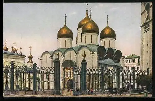 AK Moskau / Moscou, Cathédrale de l`Assomption au Kremlin