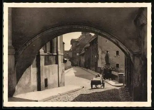 AK Graudenz, Torbogen am Rathaus