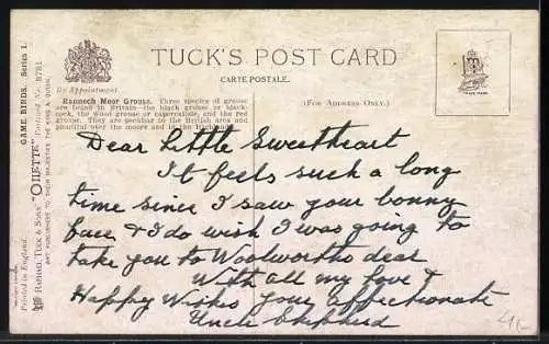 AK Rannoch Moor, Fliegende Auerhähne