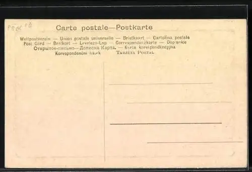 AK Wie Grossmutter reiste, Postkutsche im Winter