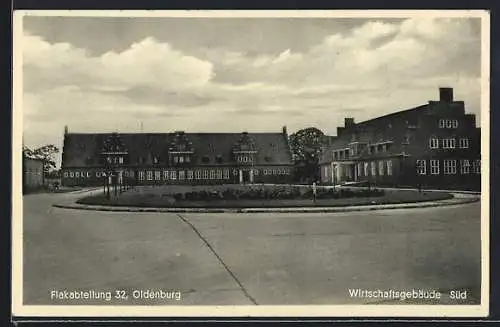 AK Oldenburg / O., Flakabteilung 32 und Wirtschaftsgebäude Süd