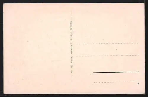 AK Oldenburg / O., Flakabteilung, Durchblick mit Wirtschaftsgebäude