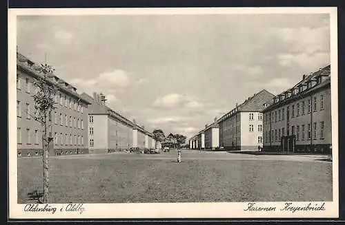 AK Oldenburg / O., Kasernen Kreyenbrück