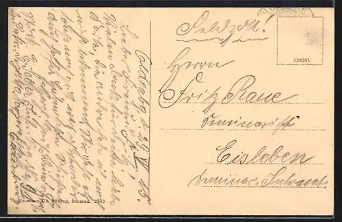 AK Oldenburg / O., Partie an der Staulinie