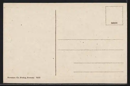 AK Oldenburg / O., Strassenpartie an der Post
