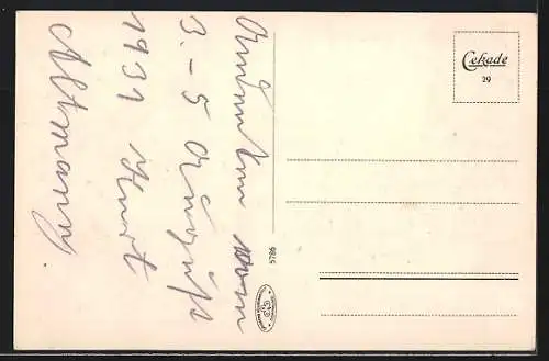 AK Oldenburg / O., Cäcilienbrücke mit Fluss