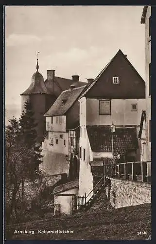 AK Arnsberg / Sauerland, Kaiserspförtchen