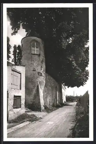 AK Vilshofen an der Donau, Strasse am alten Stadtgraben