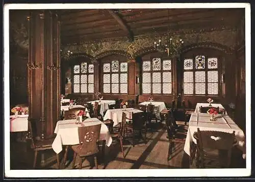 AK München, Kaiserstuben im Hotel Deutscher Kaiser, Besitzer: Jos. Stengel