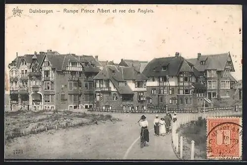 AK Duinbergen, Rampe Prince Albert et rue des Anglais