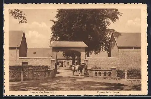 AK Westmalle, Abbaye Cistercienne, Entrée de la ferme