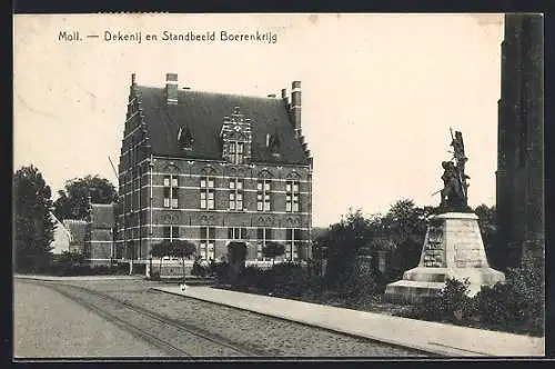 AK Moll, Dekenij en Standbeeld Boerenkrijg