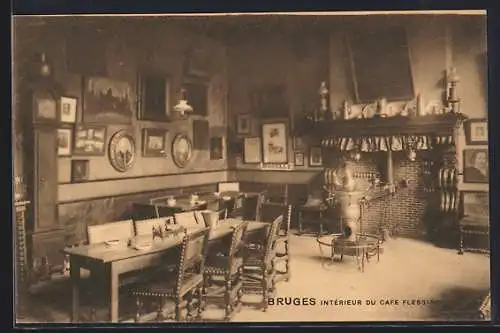 AK Bruges, Interieur du Café Flessinghe