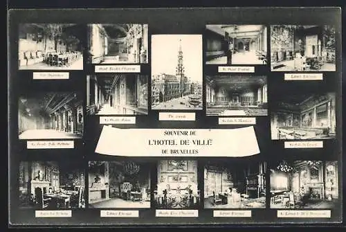 AK Bruxelles, Hotel de Ville, Souvenir