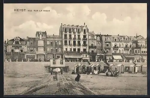 AK Heyst, Heyst vue sur La Digue