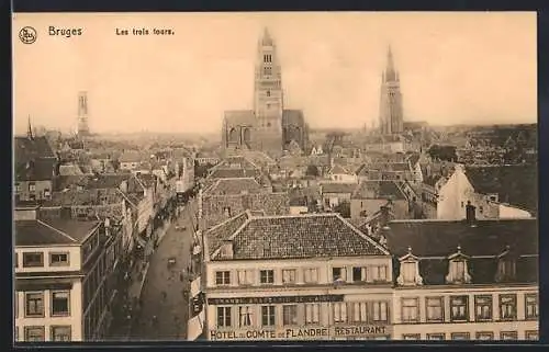 AK Bruges, Les trois tours