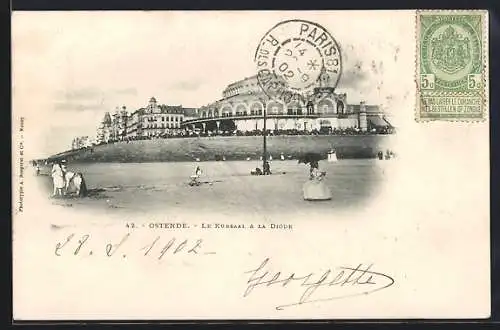 AK Ostende, Le Kursaal & La Digue