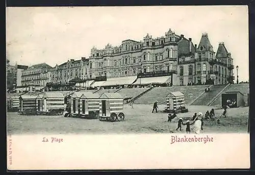 AK Blankenberghe, La Plage