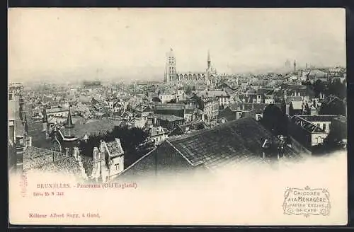 AK Bruxelles, Panorama (Old England)