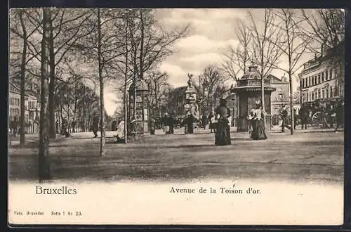 AK Bruxelles, Avenue de la Toison d`or