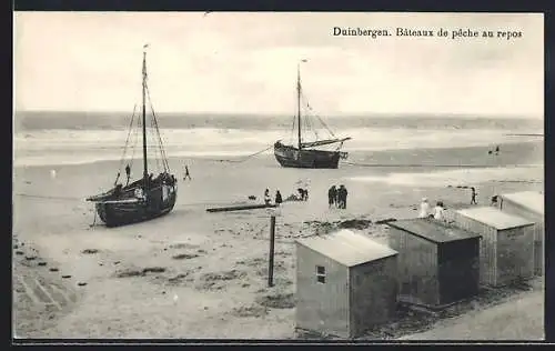 AK Duinbergen, Bateaux de peche au repos