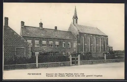 AK Poperinghe, Couvent des Soeurs Paulines, hors ville