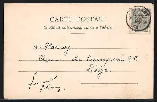 AK Dinant, Sur la Citadelle, Un vieux canon