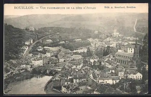 AK Bouillon, Vue panoramique de la Cote d`Auclin