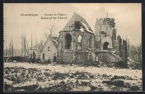 AK Elverdingen, Ruines d`Eglise