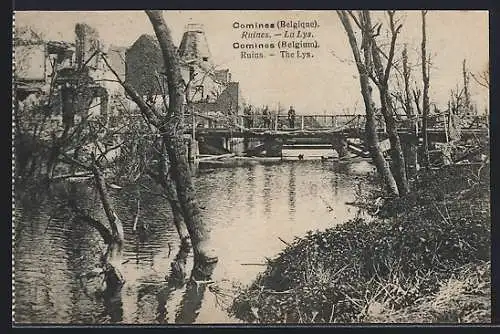 AK Comines, Ruines, La Lys