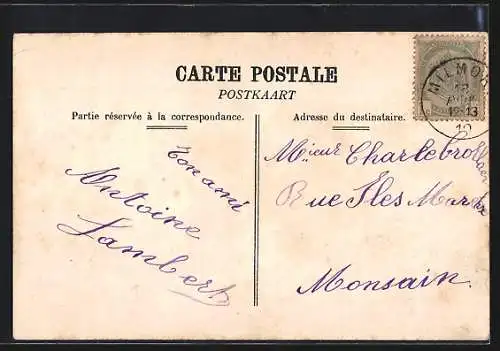 AK Gand, Le Quai des Moines