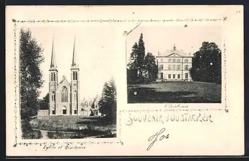 AK Oostacker, Eglise et Residence, Chateau