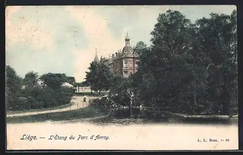 AK Liége, L`Etang du Parc d`Avroy