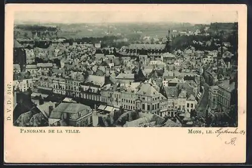 AK Mons, Panorama de la Ville
