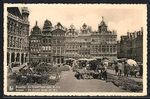 AK Bruxelles, La Grand`Place, Côté N.-O.