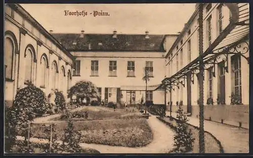 AK Saint-Nicolas /Waes, Institution Saint Joseph, Préau