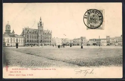 AK Saint-Nicolas, Grand`Place et Hôtel de Ville