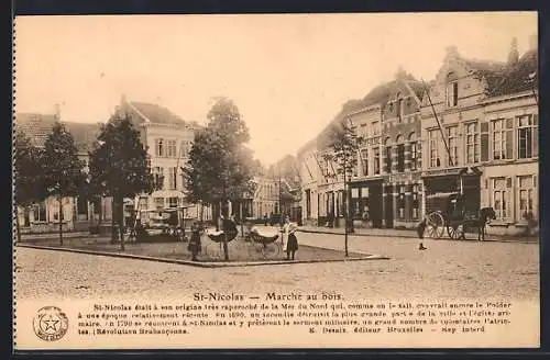 AK St-Nicolas, Marché au bois