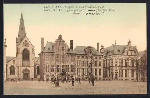 AK St-Nicolas, Église primaire, Ancien Hôtel de Ville et Poste