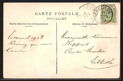 AK Saint-Nicolas-Waes, Eglise Primaire, Musée et la Poste