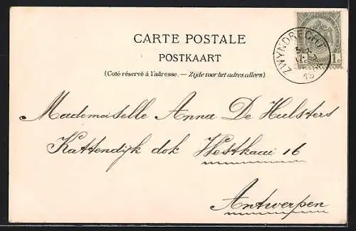 AK Saint-Nicolas, Ecole primaire, ancien Hôtel de Ville, Musée et Nouvelle Poste