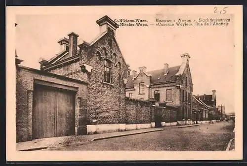 AK St-Niklaas-Waas, Kazerne Weyler, Slachthuisstraat